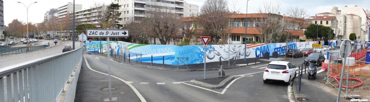 Cma federation fresque jarret noyps street art marseille 1