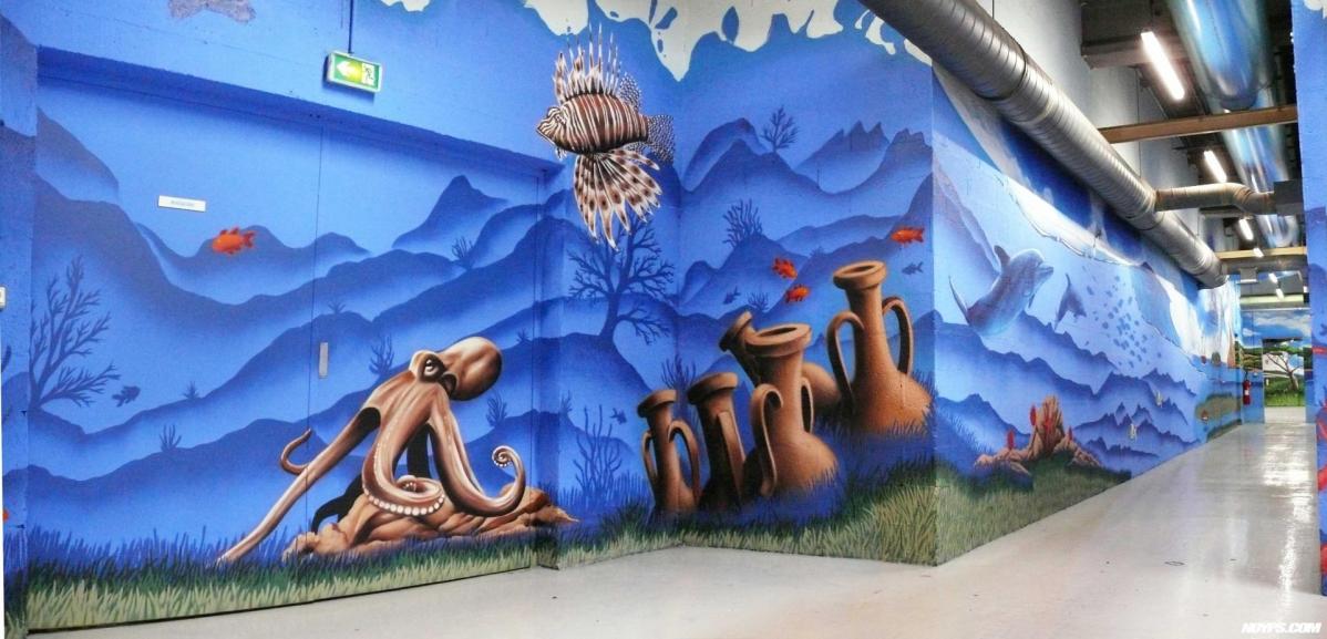 Panorama graffiti fresque street art noyps la ciotat ardagh 1