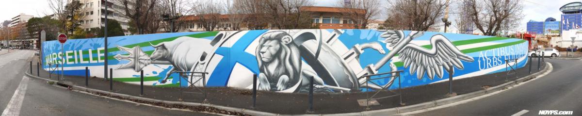 Cma federation noyps street art graffiti marseille