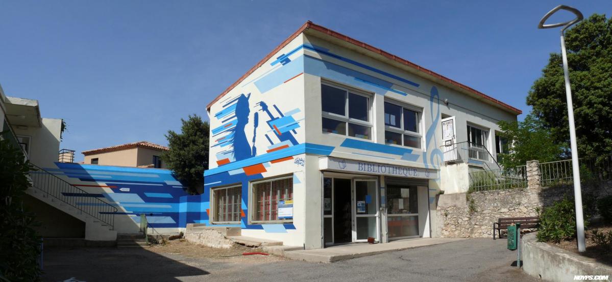 Fresque graffiti street art marseille sausset noyps 2022 web