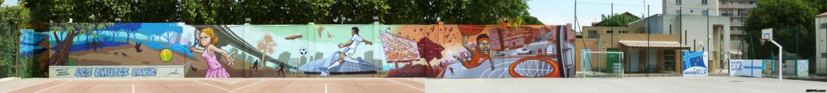 Graffiti street art marseille noyps veter
